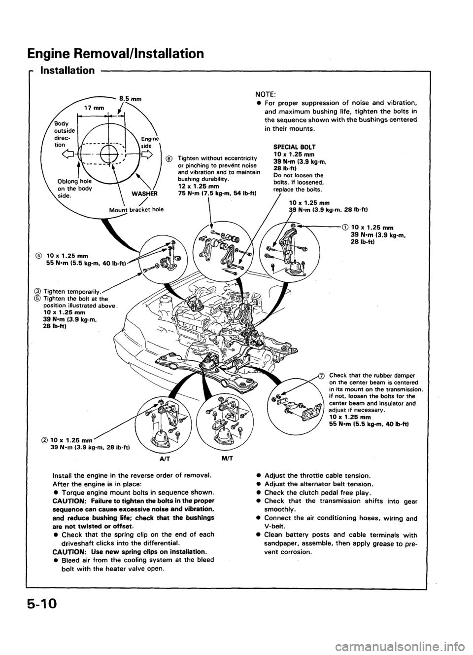 ACURA LEGEND 1988  Service Repair Manual 