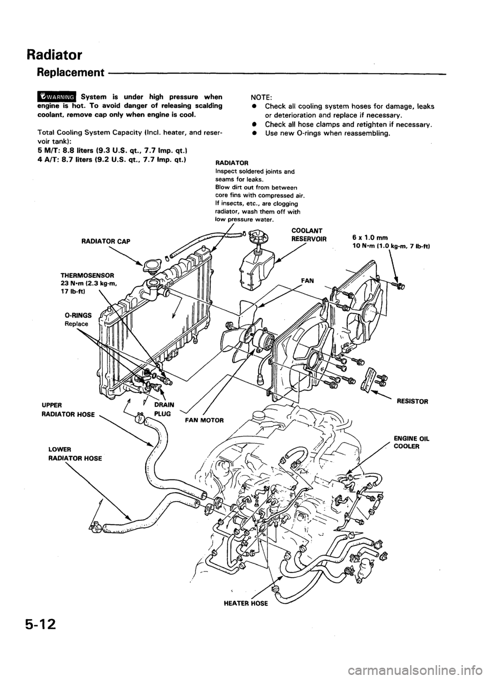 ACURA LEGEND 1998  Service Repair Manual 
