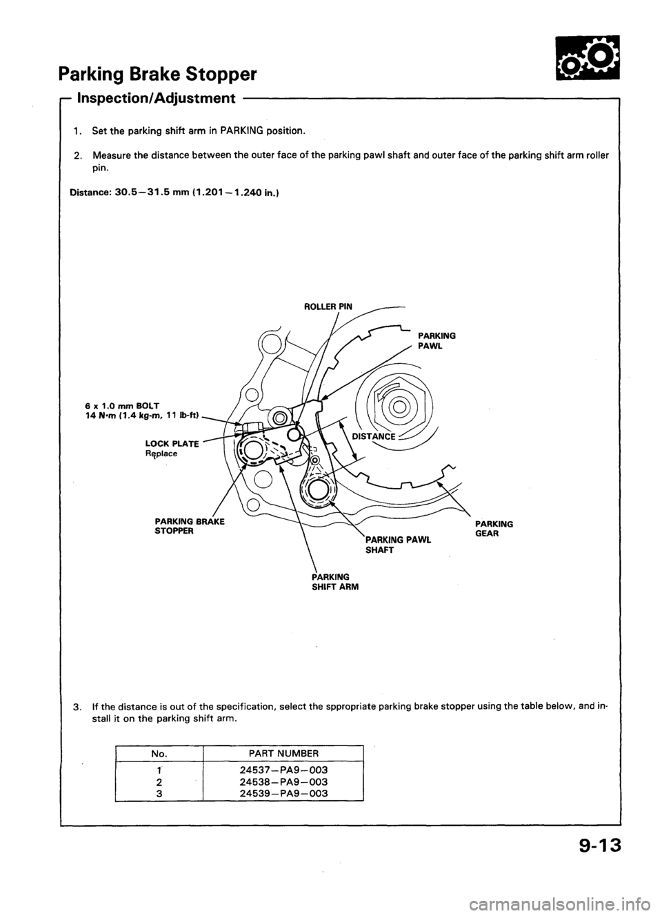 ACURA LEGEND 1988  Service Repair Manual 