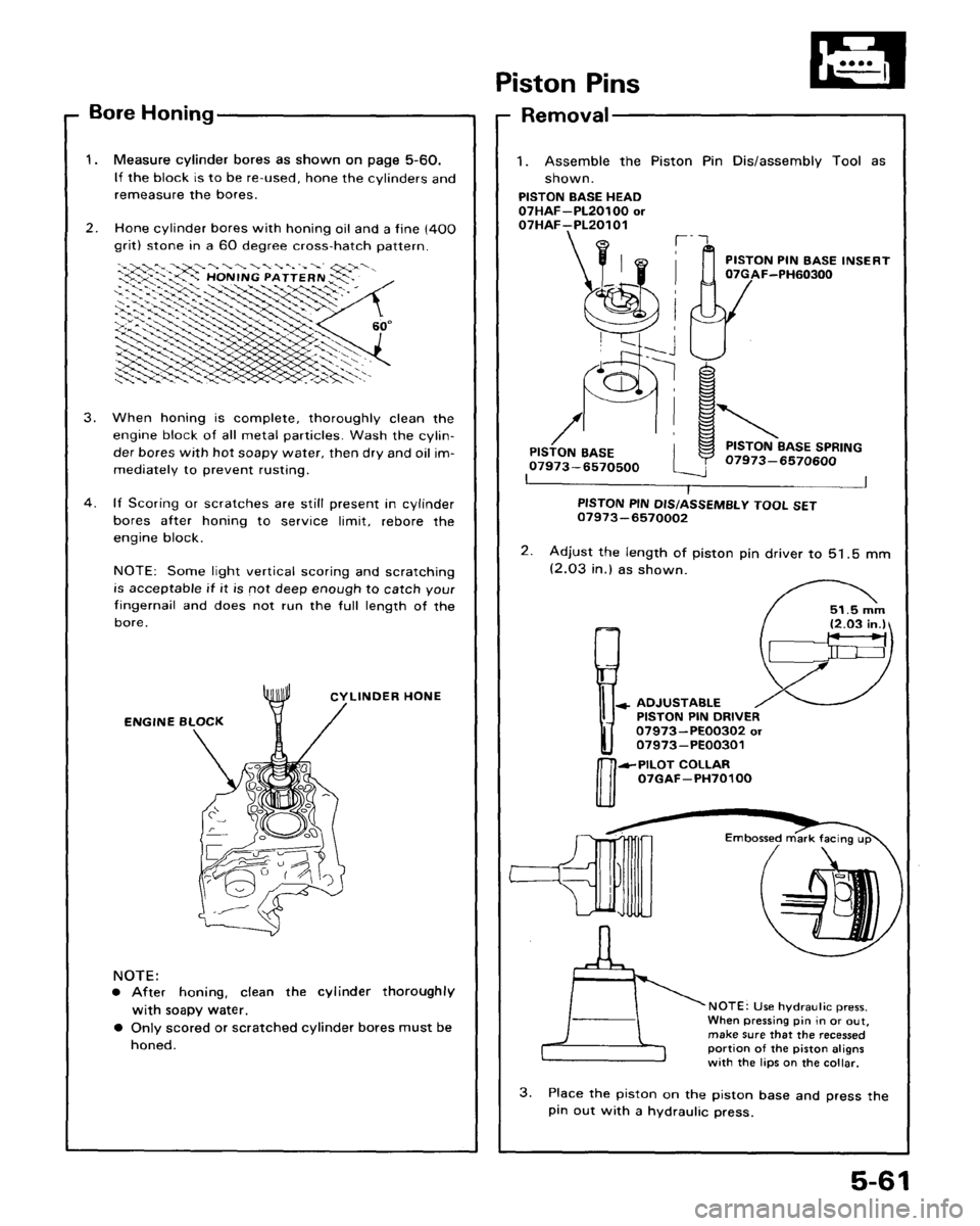 ACURA LEGEND 1988  Service Repair Manual 