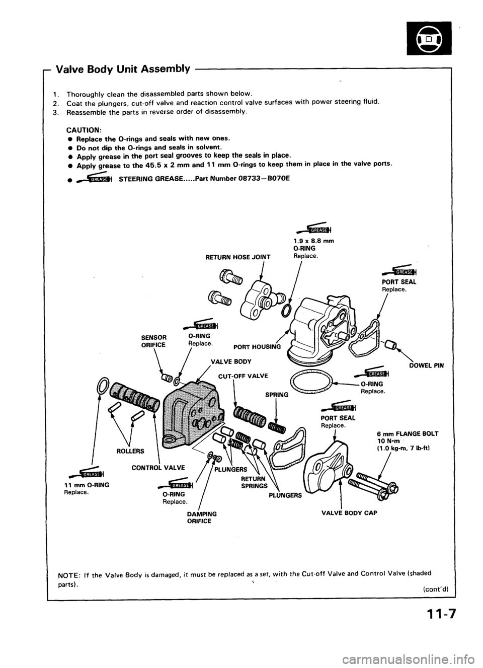 ACURA LEGEND 1998  Service Repair Manual 