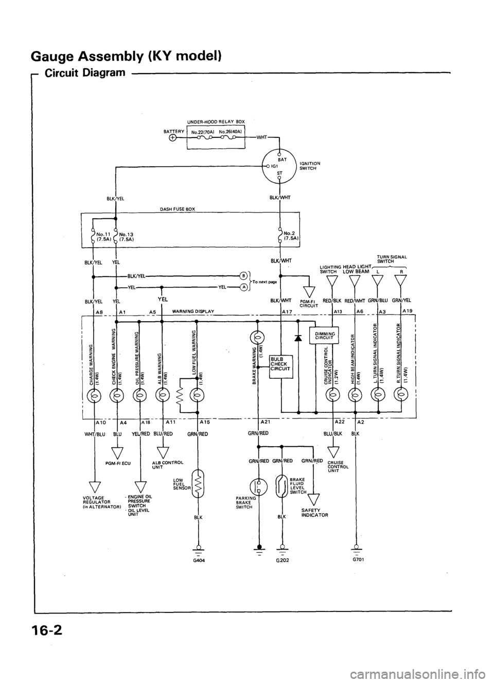 ACURA LEGEND 1998  Service Repair Manual 
