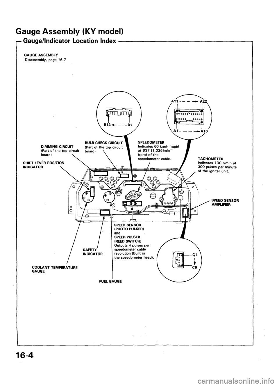 ACURA LEGEND 1998  Service Repair Manual 