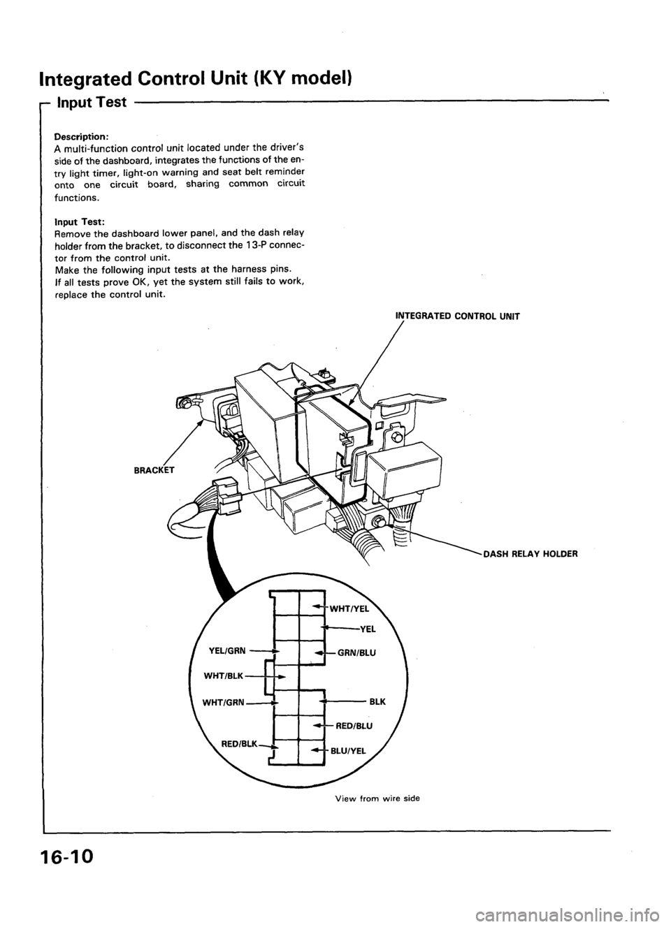 ACURA LEGEND 1988  Service Repair Manual 