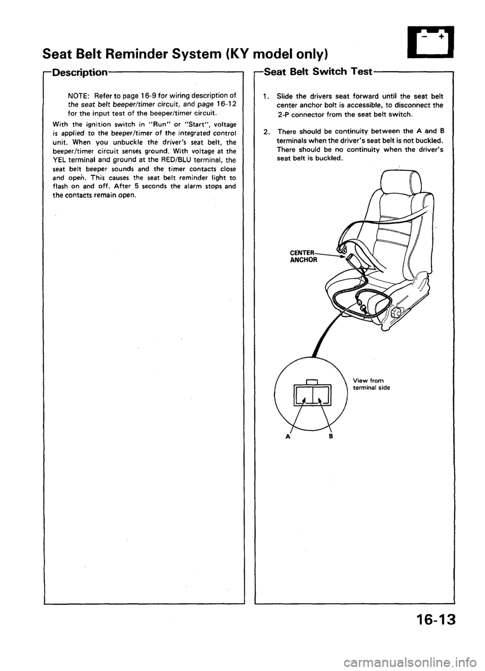ACURA LEGEND 1988  Service Repair Manual 
