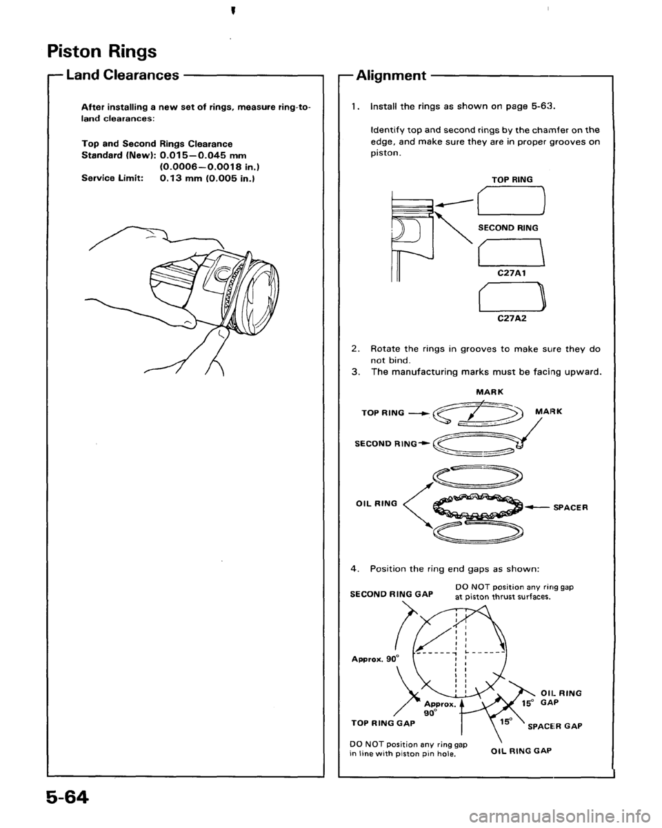 ACURA LEGEND 1988  Service Repair Manual 