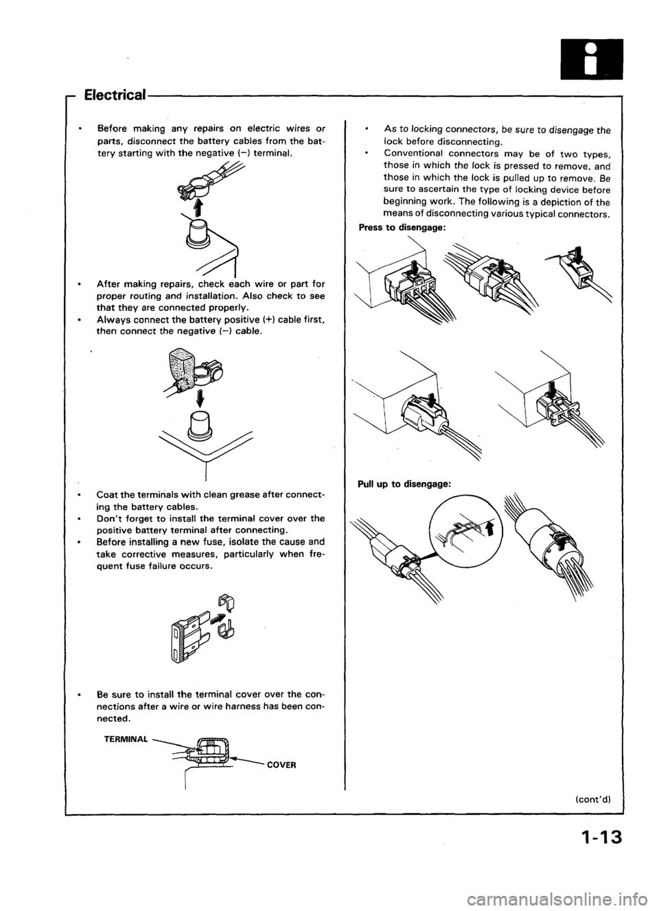 ACURA LEGEND 1998  Service Repair Manual 