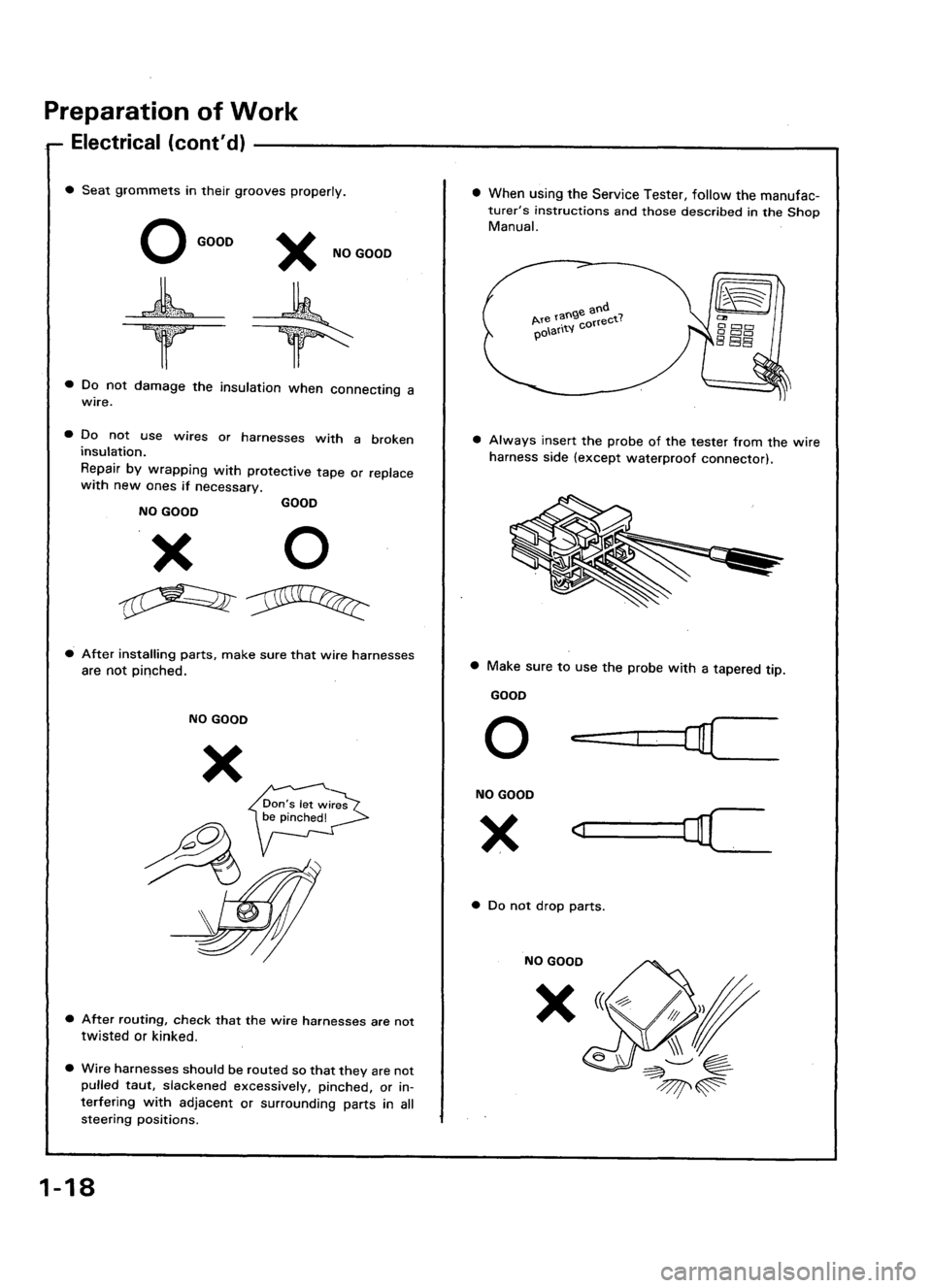 ACURA LEGEND 1988  Service Repair Manual 