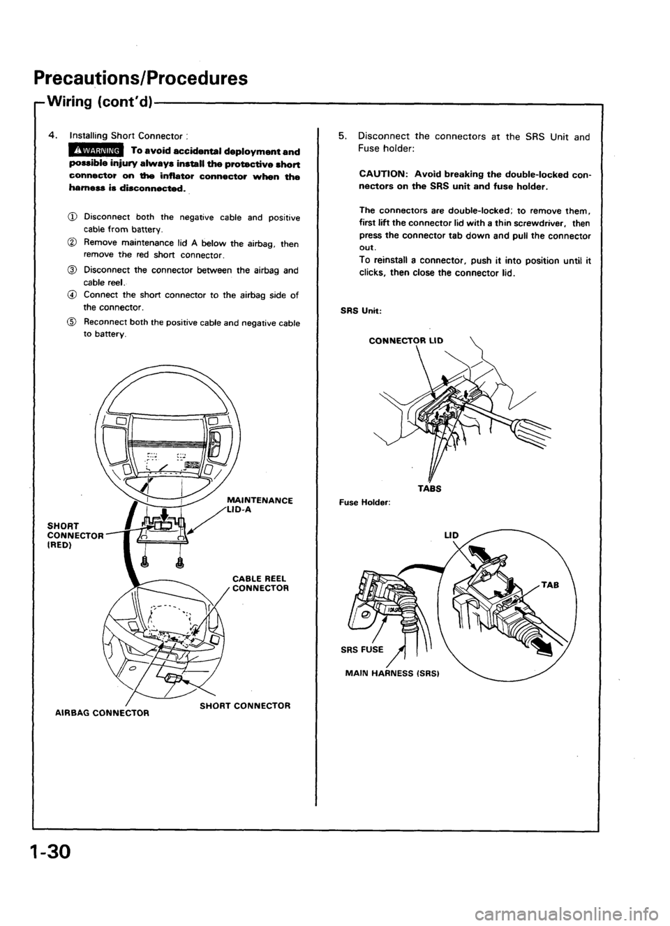 ACURA LEGEND 1998  Service Repair Manual 