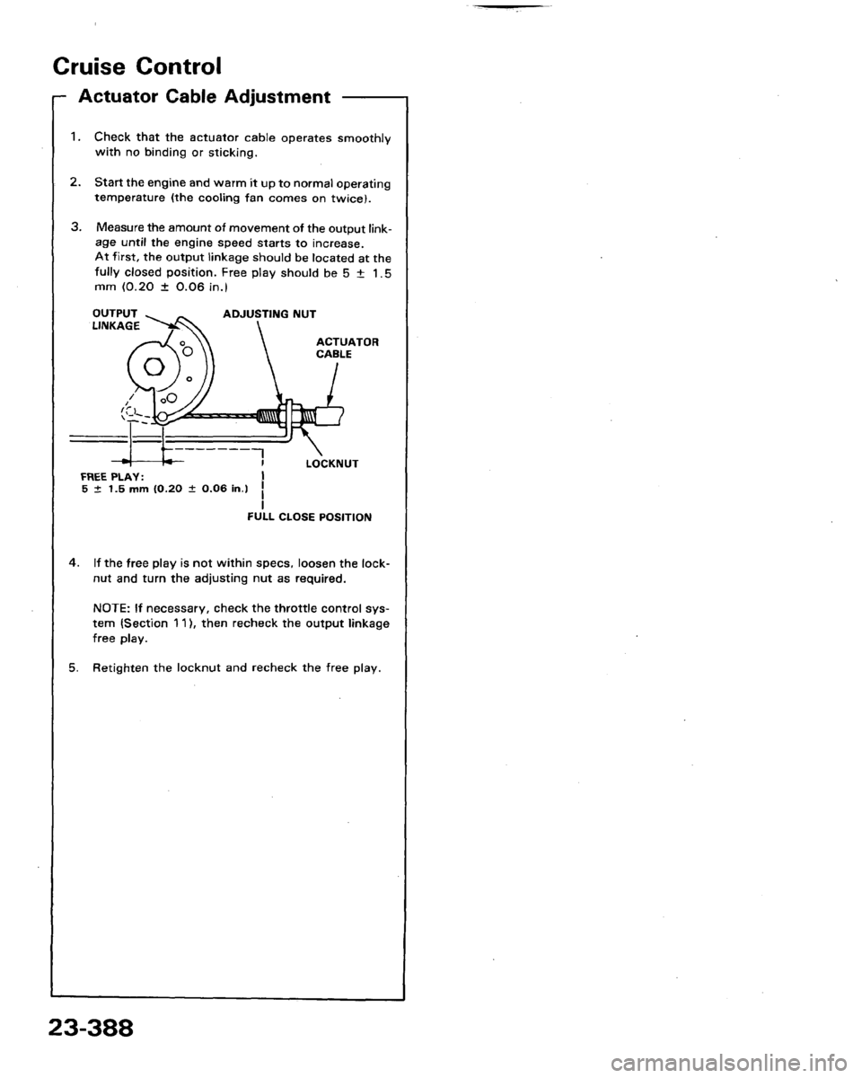 ACURA LEGEND 1991  Service Repair Manual 