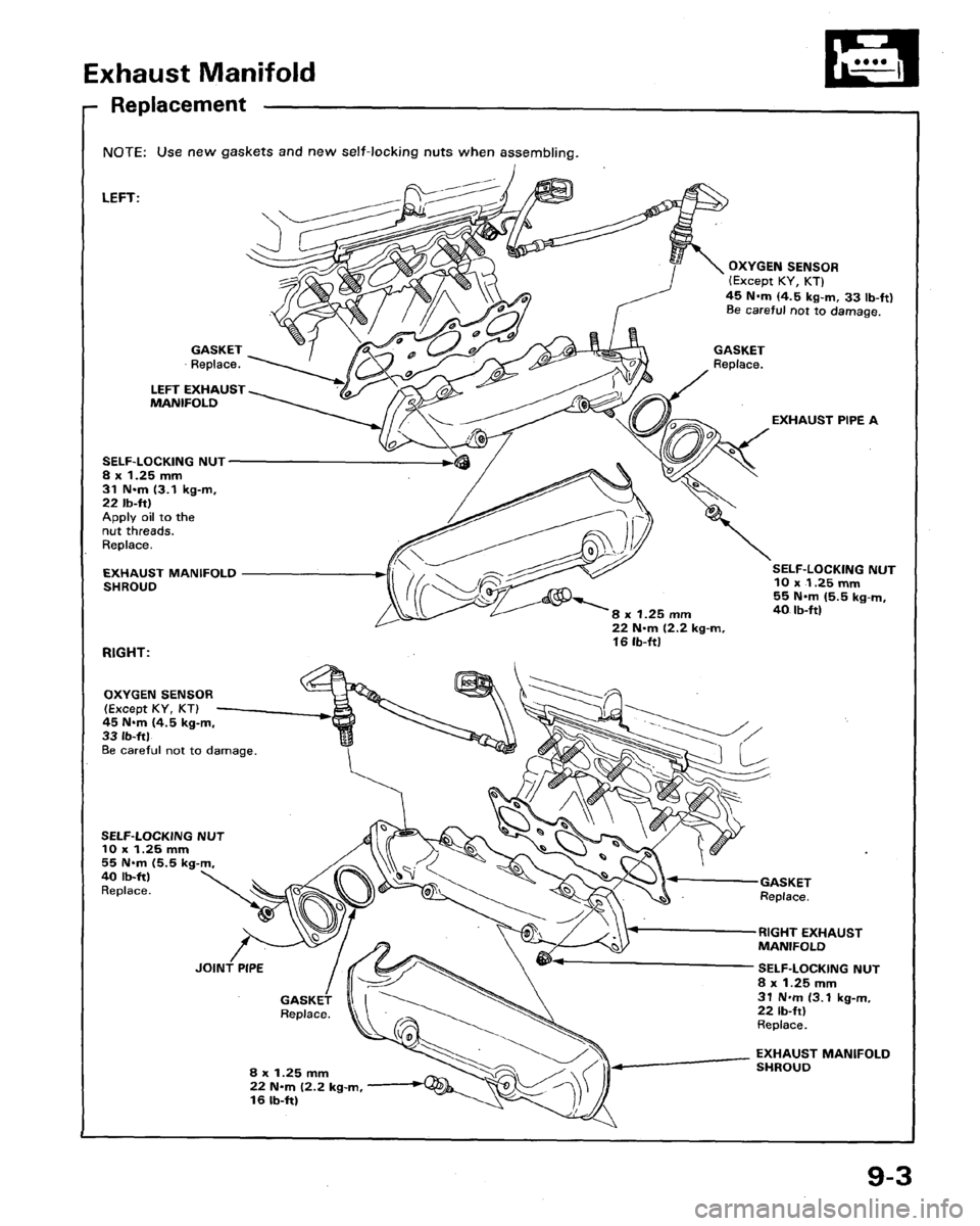 ACURA LEGEND 1991  Service Repair Manual 