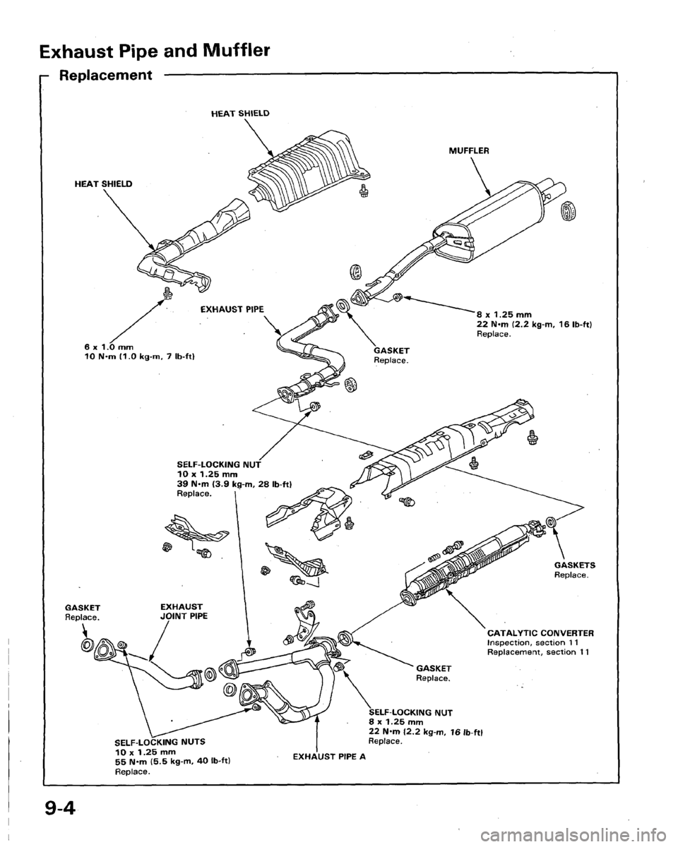 ACURA LEGEND 1991  Service Repair Manual 