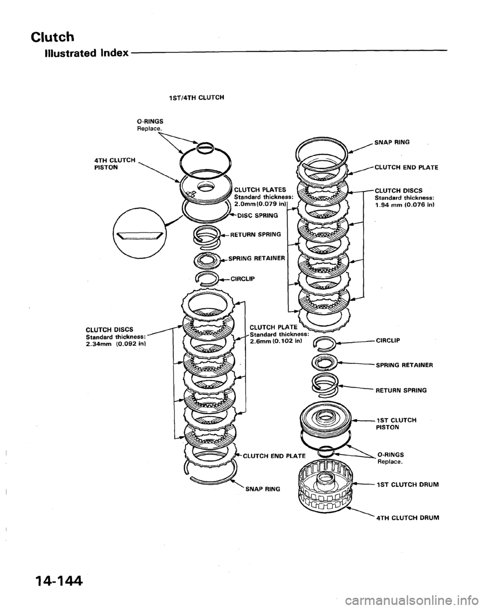 ACURA LEGEND 1991  Service Repair Manual 
