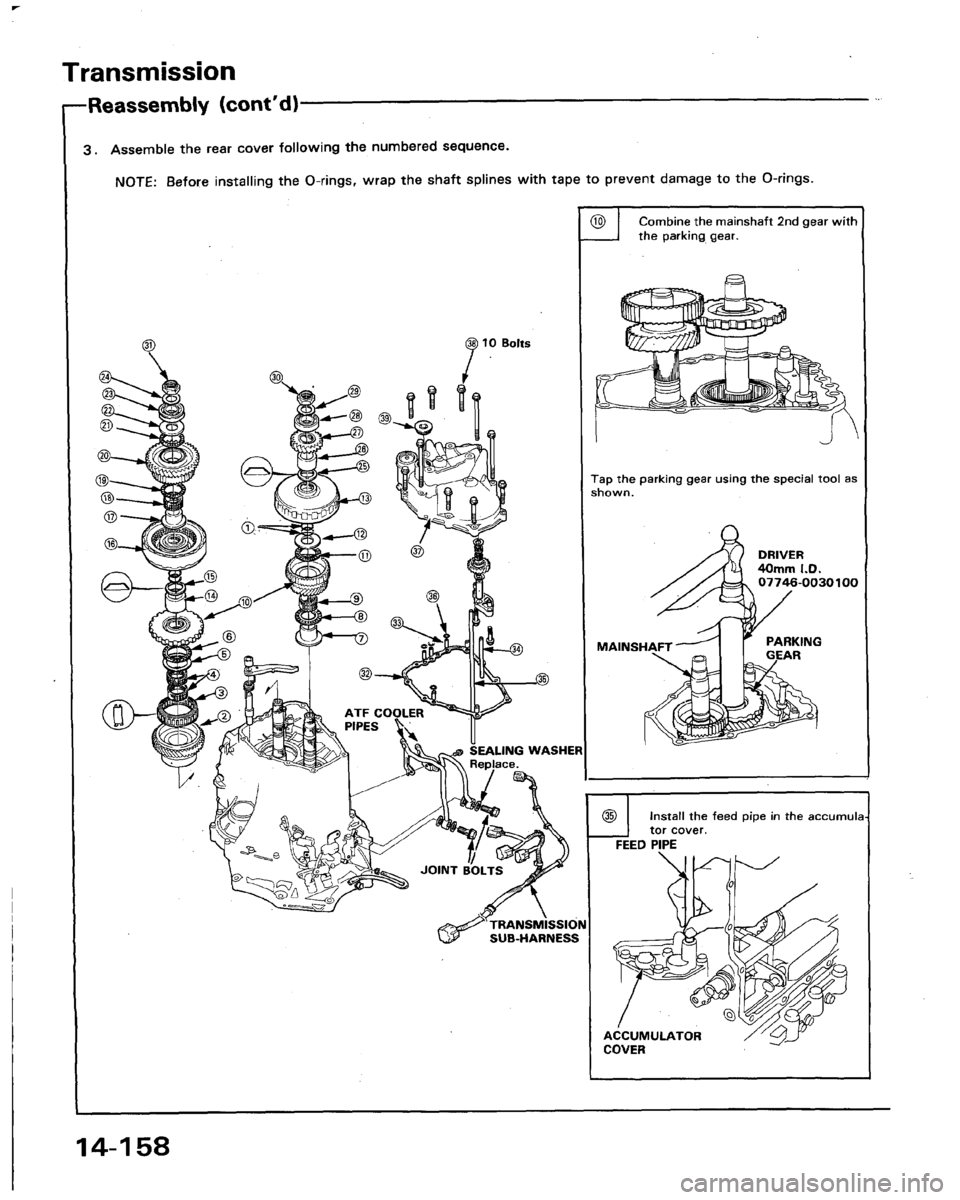 ACURA LEGEND 1991  Service Repair Manual 