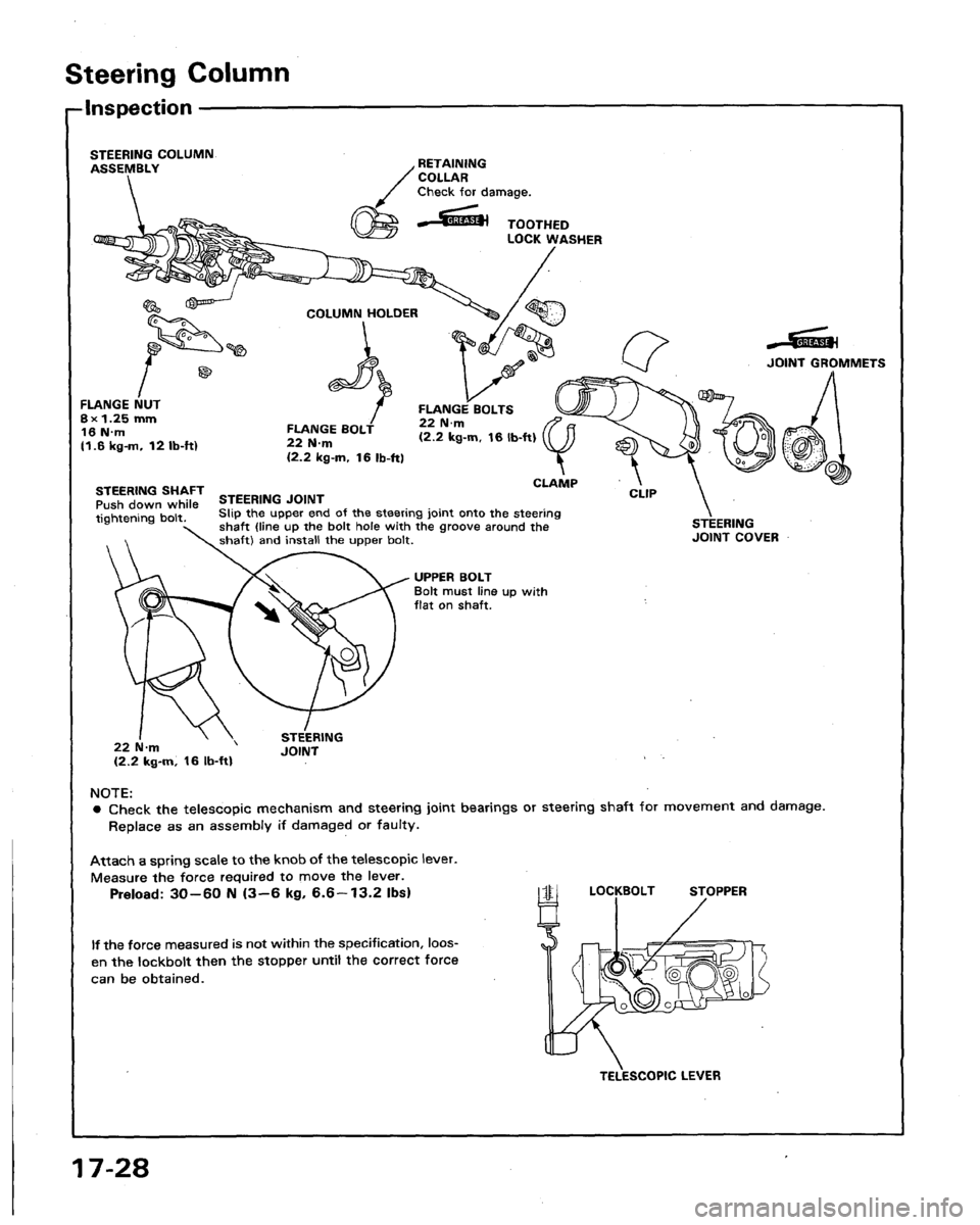ACURA LEGEND 1991  Service Repair Manual 