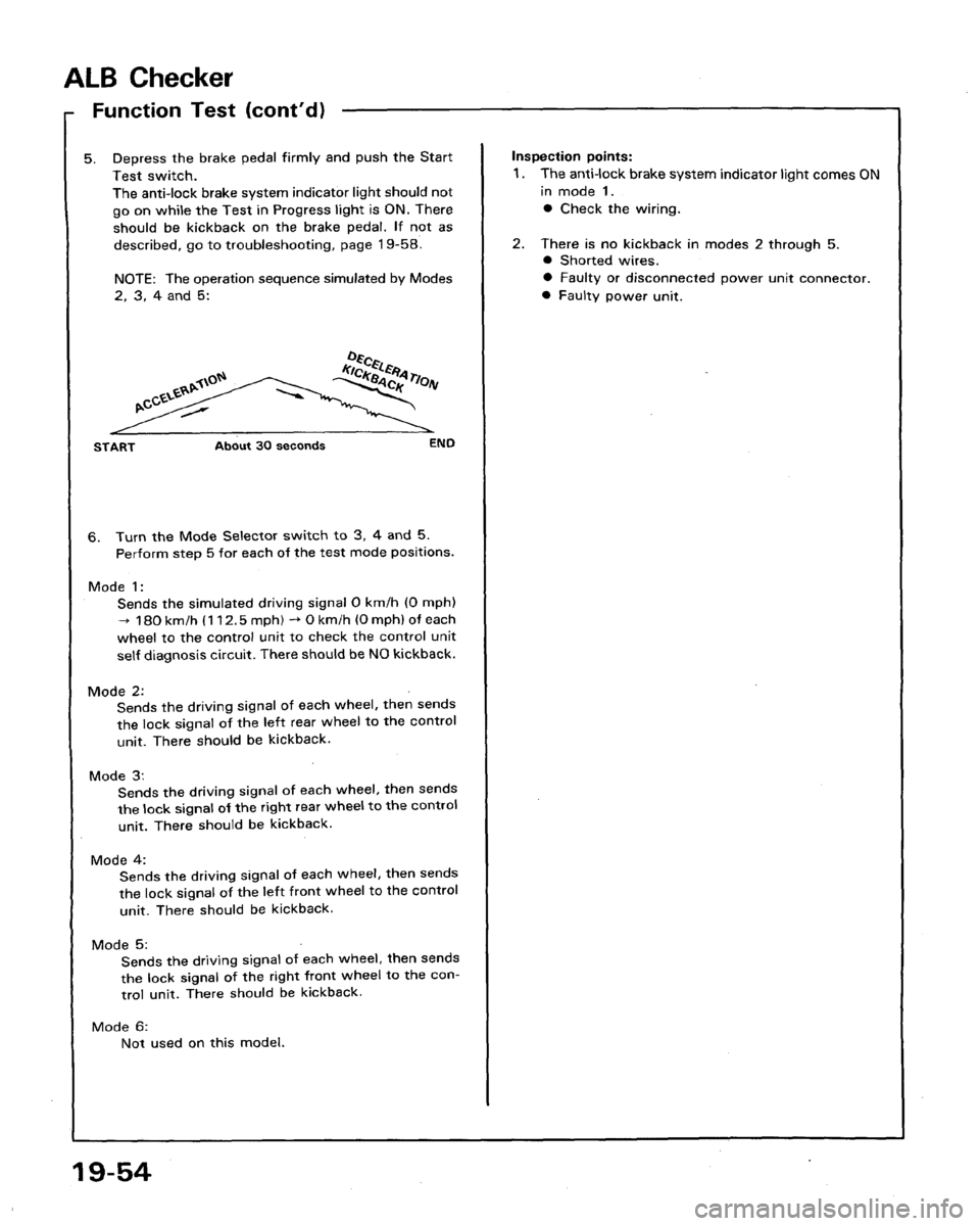ACURA LEGEND 1991  Service Repair Manual 