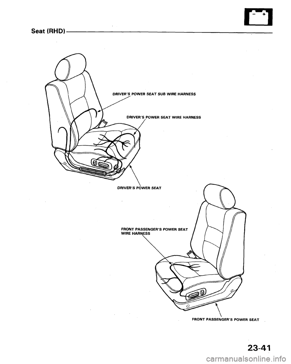 ACURA LEGEND 1991  Service Repair Manual 