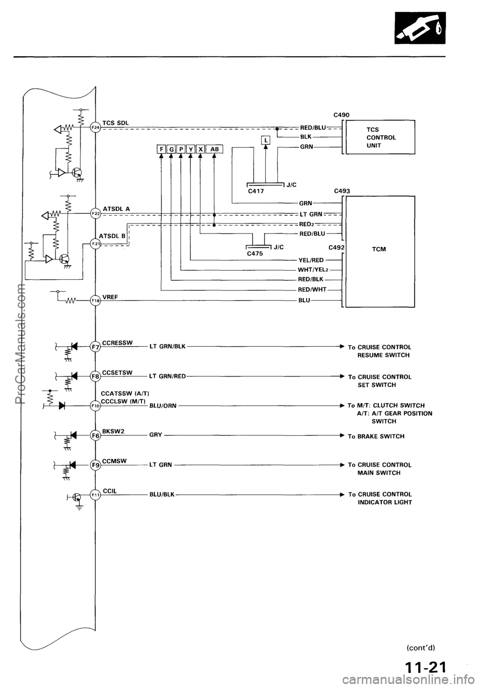 ACURA NSX 1991  Service Repair Manual ProCarManuals.com 