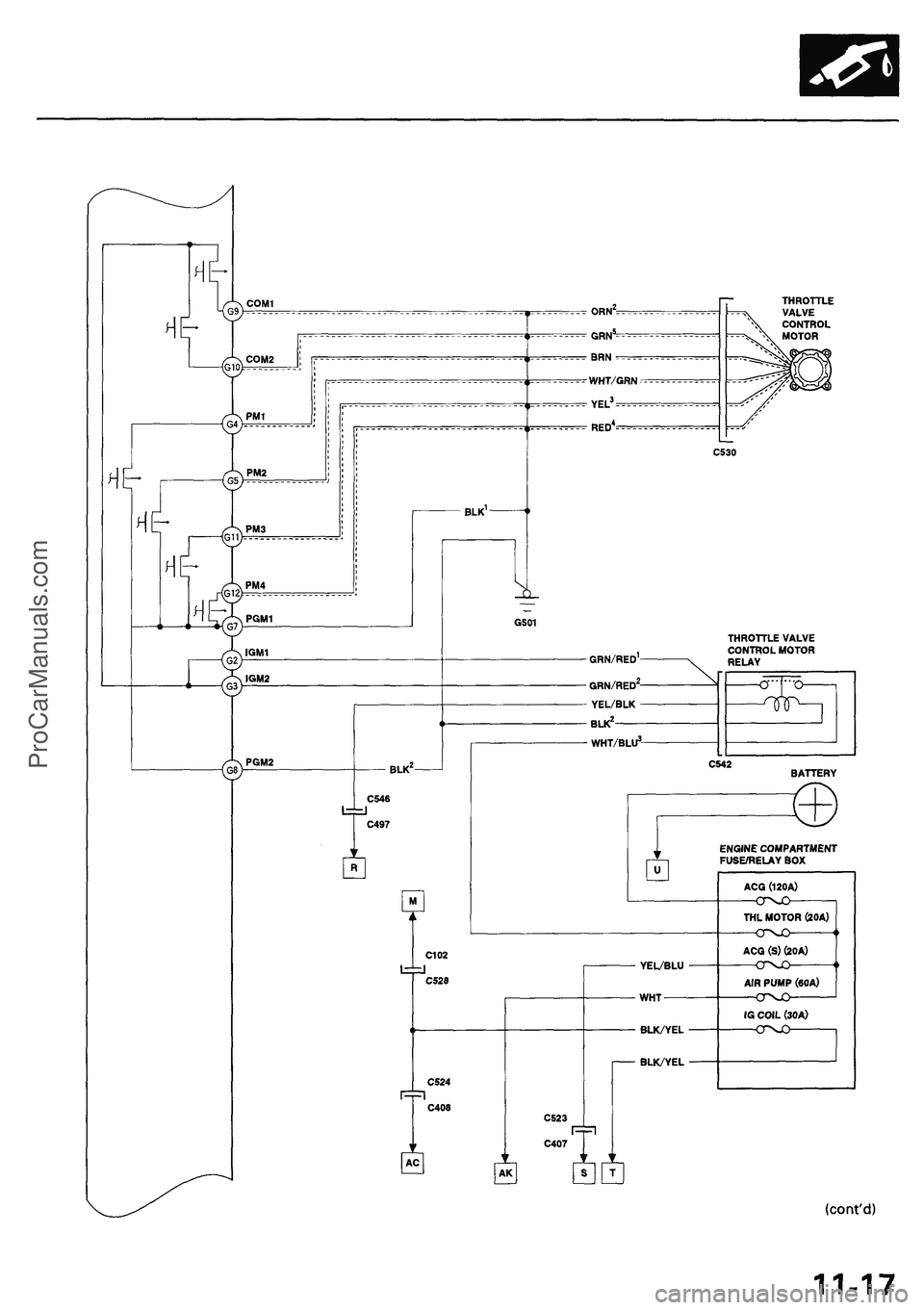 ACURA NSX 1997  Service Repair Manual ProCarManuals.com 