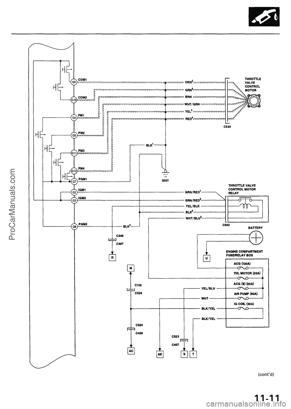 ACURA NSX 1997  Service Repair Manual ProCarManuals.com 