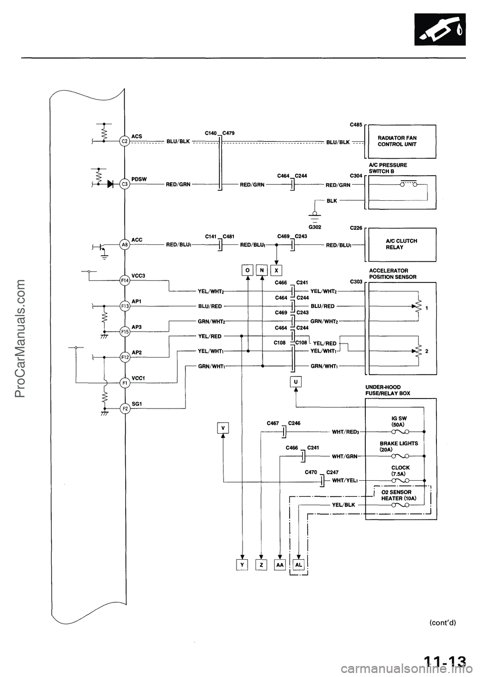 ACURA NSX 1997  Service Repair Manual ProCarManuals.com 