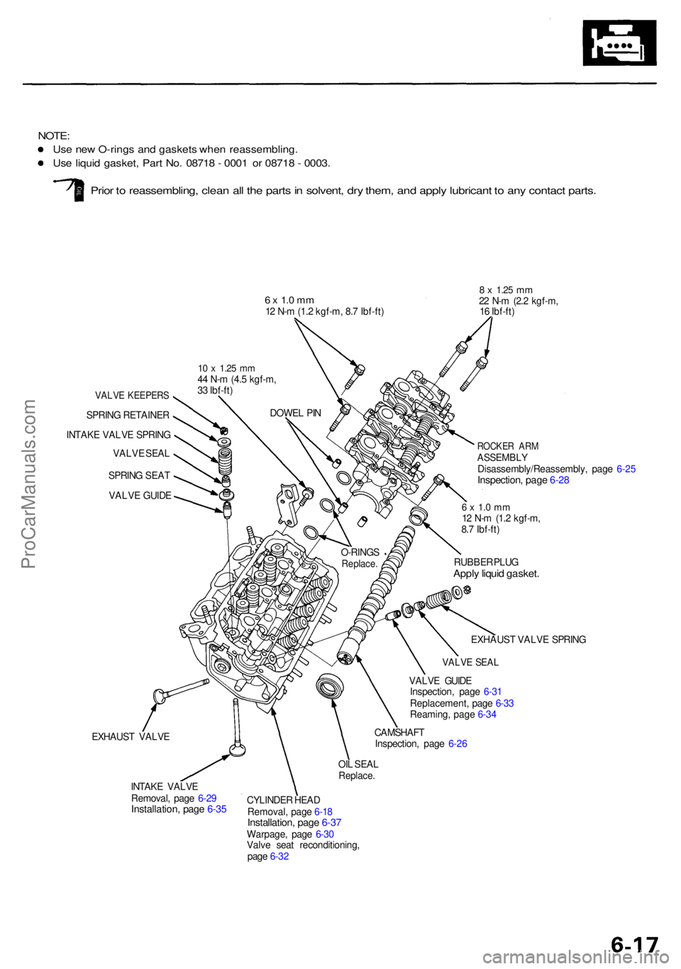 ACURA RL KA9 1996 Service Repair Manual NOTE:
Use ne w O-ring s an d gasket s whe n reassembling .
Use liqui d gasket , Par t No . 0871 8 - 000 1 o r 0871 8 - 0003 .
Prior t o reassembling , clea n al l th e part s in solvent , dr y the ACURA RL KA9 1996 Service Repair Manual NOTE:
Use ne w O-ring s an d gasket s whe n reassembling .
Use liqui d gasket , Par t No . 0871 8 - 000 1 o r 0871 8 - 0003 .
Prior t o reassembling , clea n al l th e part s in solvent , dr y the
