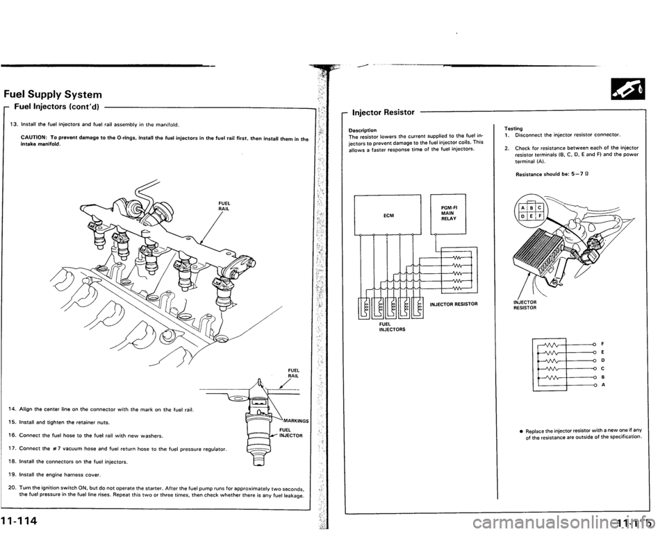 ACURA VIGOR 1993  Service Repair Manual 