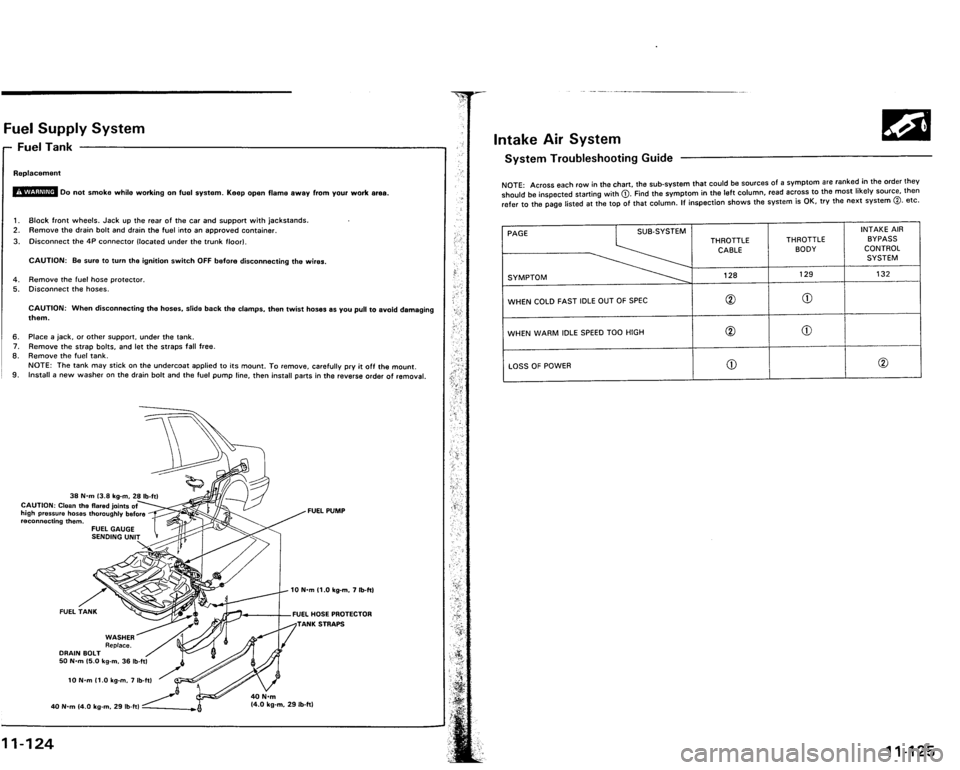 ACURA VIGOR 1993  Service Repair Manual 