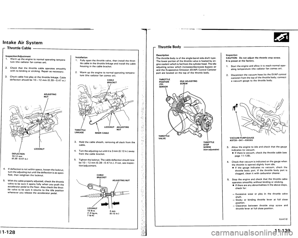 ACURA VIGOR 1993  Service Repair Manual 