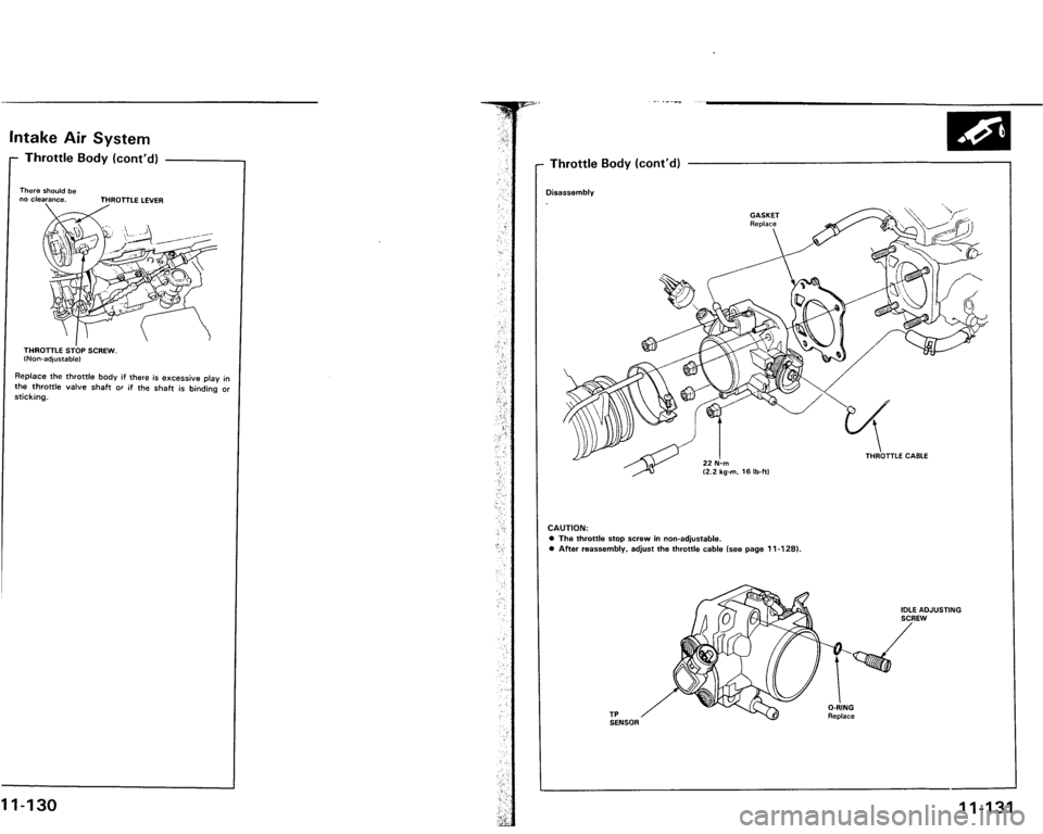 ACURA VIGOR 1993  Service Repair Manual 