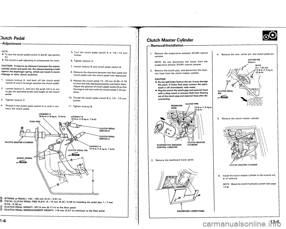 ACURA VIGOR 1993  Service Repair Manual 