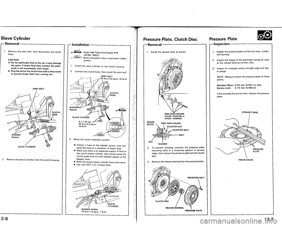 ACURA VIGOR 1993  Service Repair Manual 
