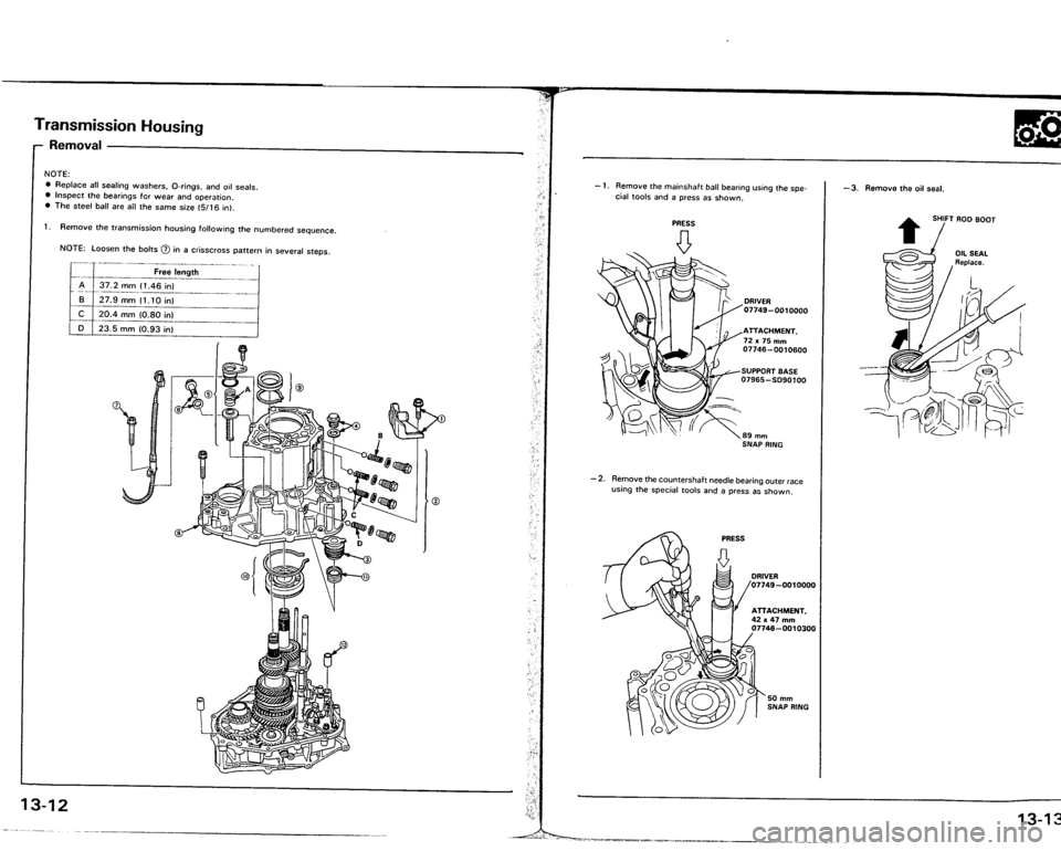 ACURA VIGOR 1993  Service Repair Manual 