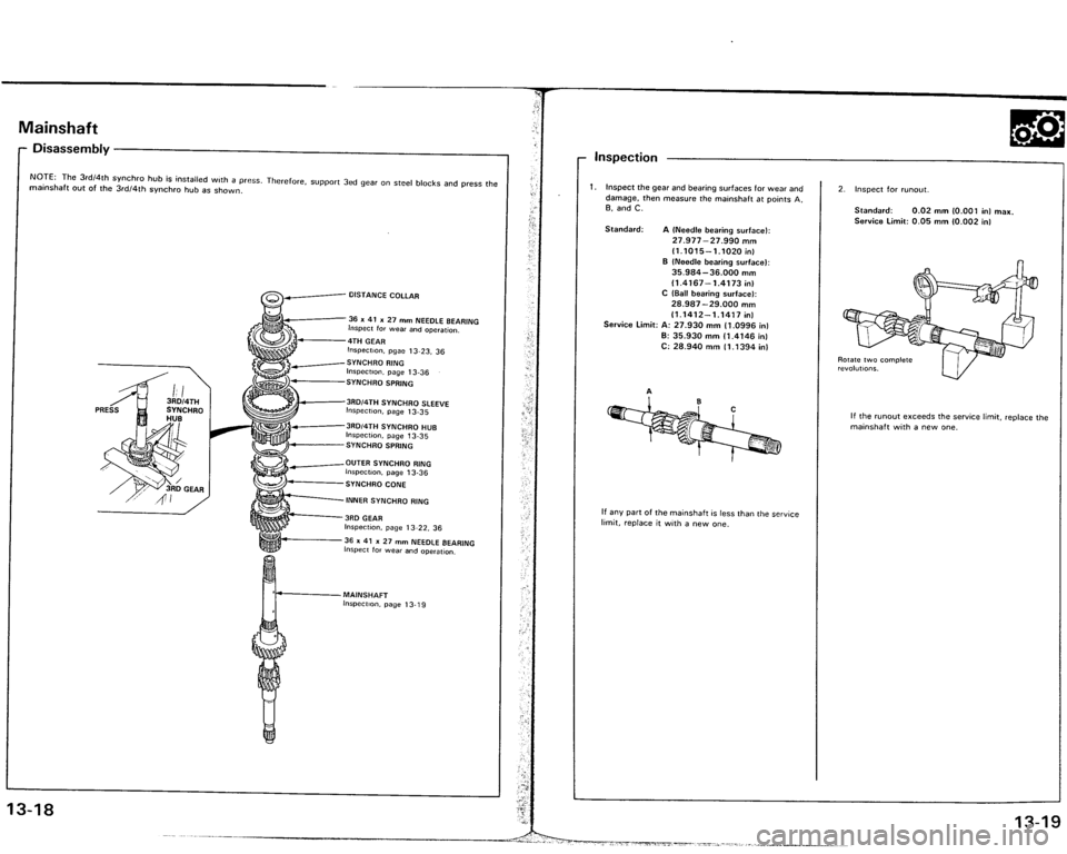 ACURA VIGOR 1993  Service Repair Manual 