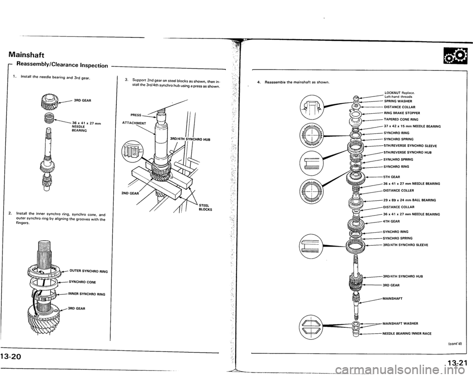 ACURA VIGOR 1993  Service Repair Manual 