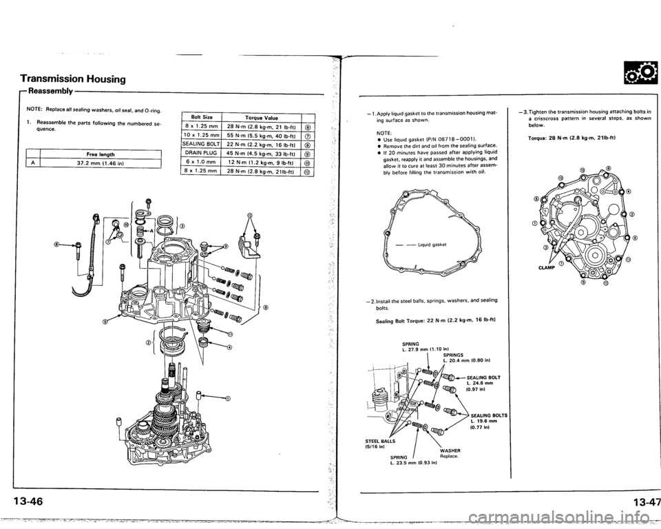 ACURA VIGOR 1993  Service Repair Manual 