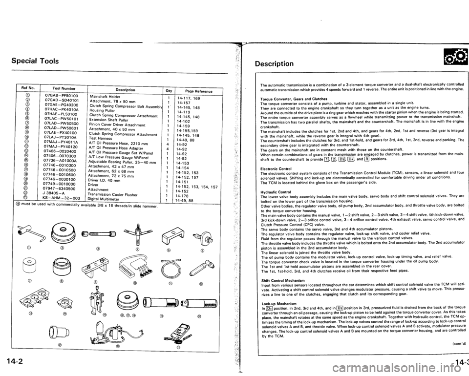 ACURA VIGOR 1993  Service Repair Manual 