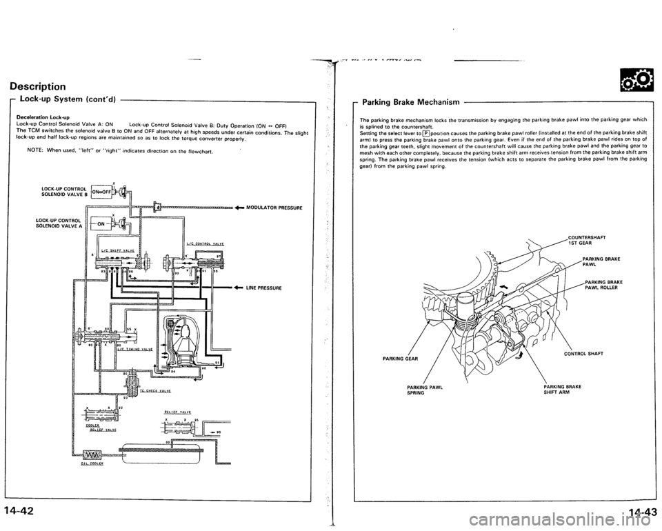 ACURA VIGOR 1993  Service Repair Manual 