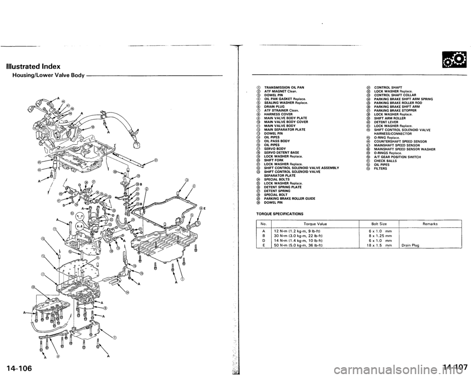 ACURA VIGOR 1993  Service Repair Manual 