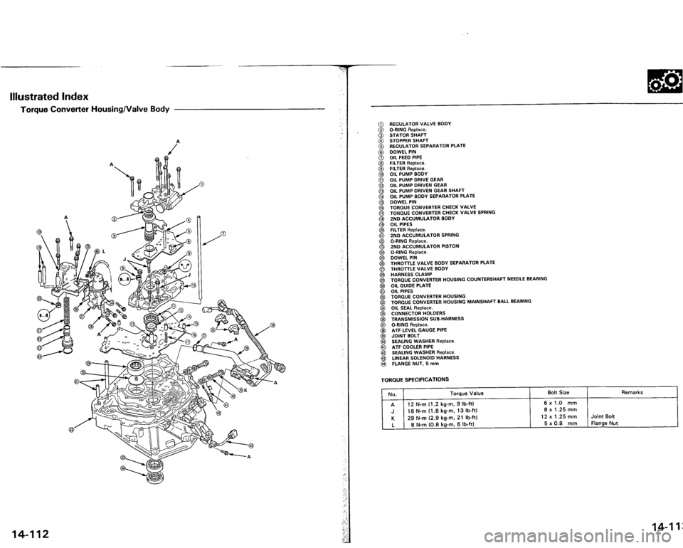 ACURA VIGOR 1993  Service Repair Manual 