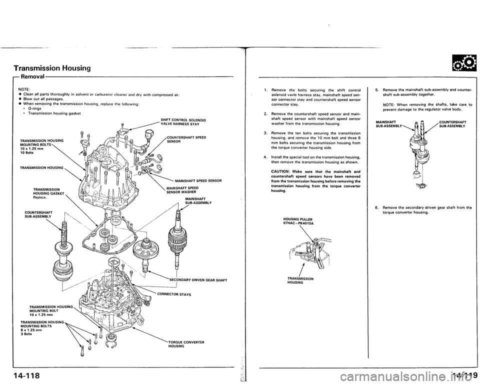 ACURA VIGOR 1993  Service Repair Manual 