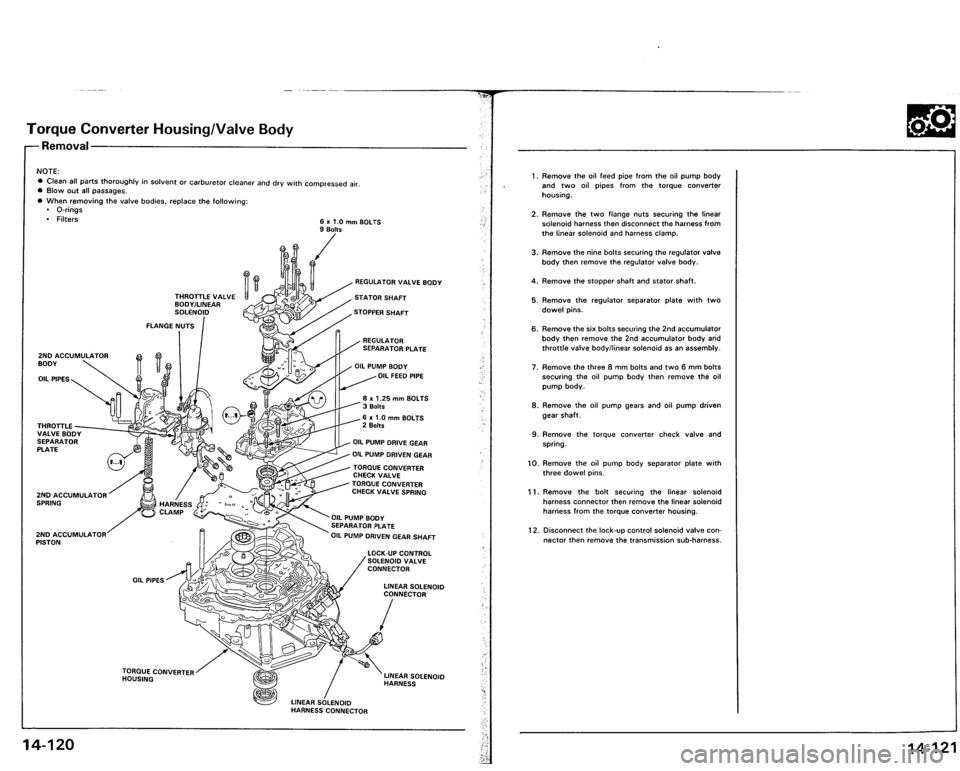 ACURA VIGOR 1993  Service Repair Manual 