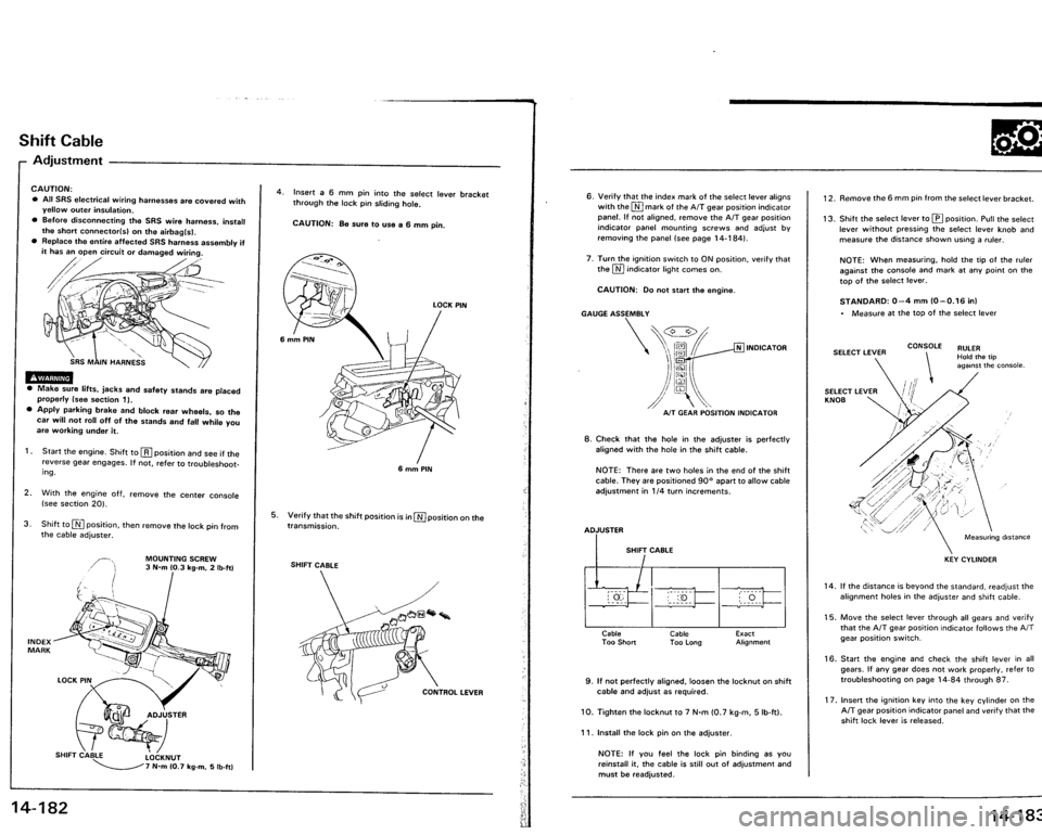 ACURA VIGOR 1993  Service Repair Manual 