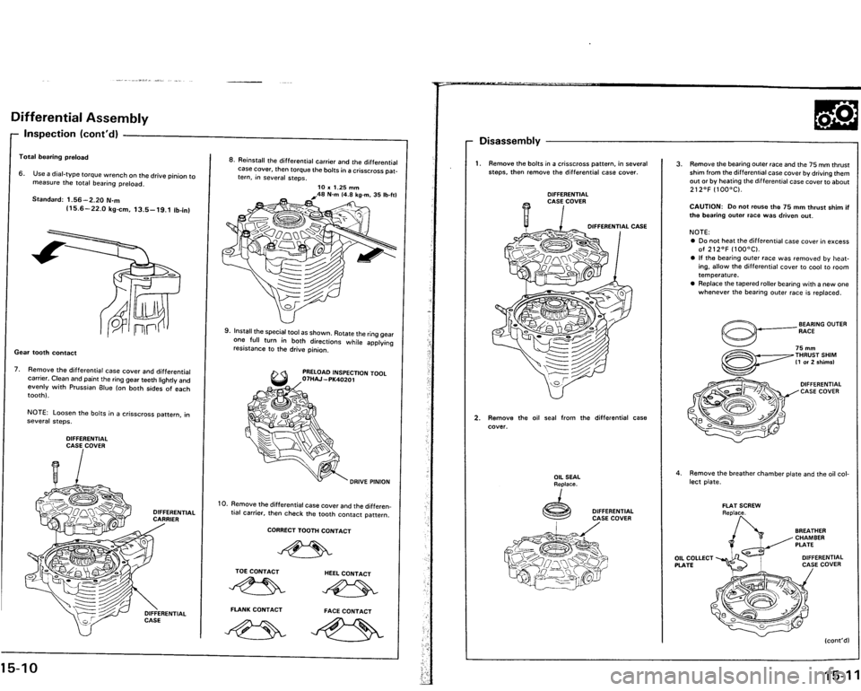 ACURA VIGOR 1993  Service Repair Manual 