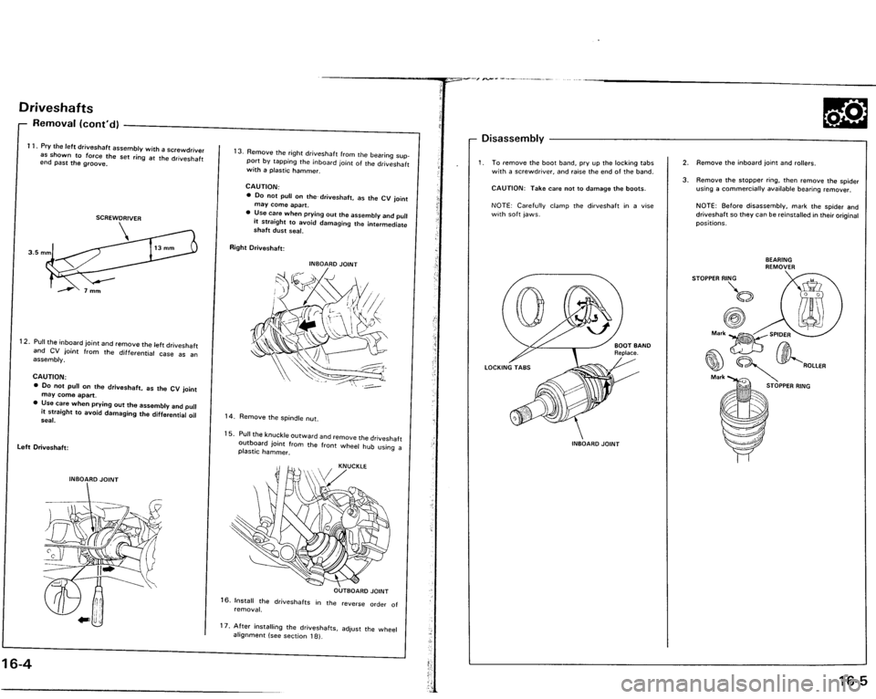 ACURA VIGOR 1993  Service Repair Manual 