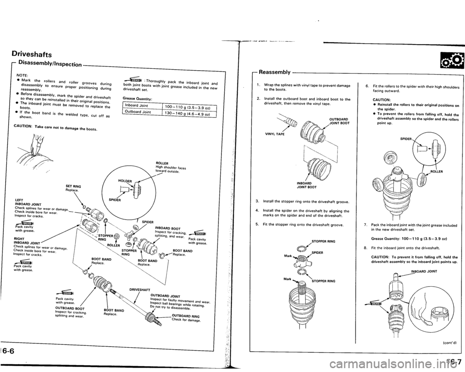 ACURA VIGOR 1993  Service Repair Manual 