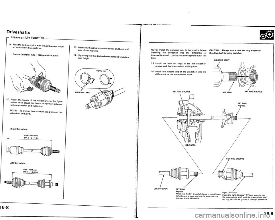 ACURA VIGOR 1993  Service Repair Manual 