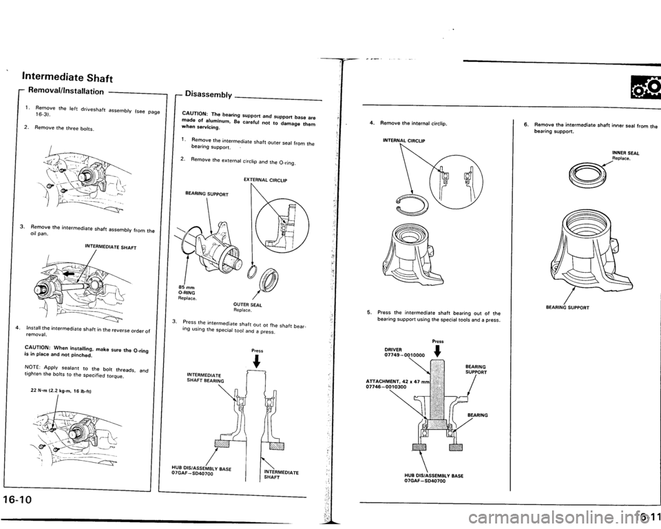 ACURA VIGOR 1993  Service Repair Manual 