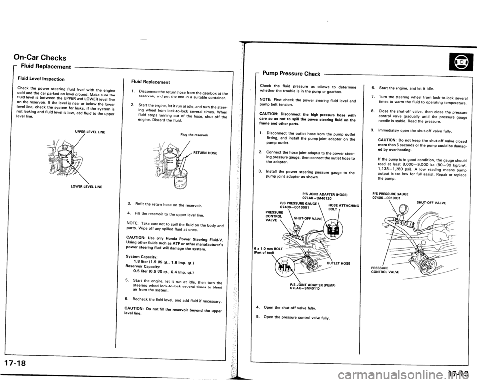 ACURA VIGOR 1993  Service Repair Manual 