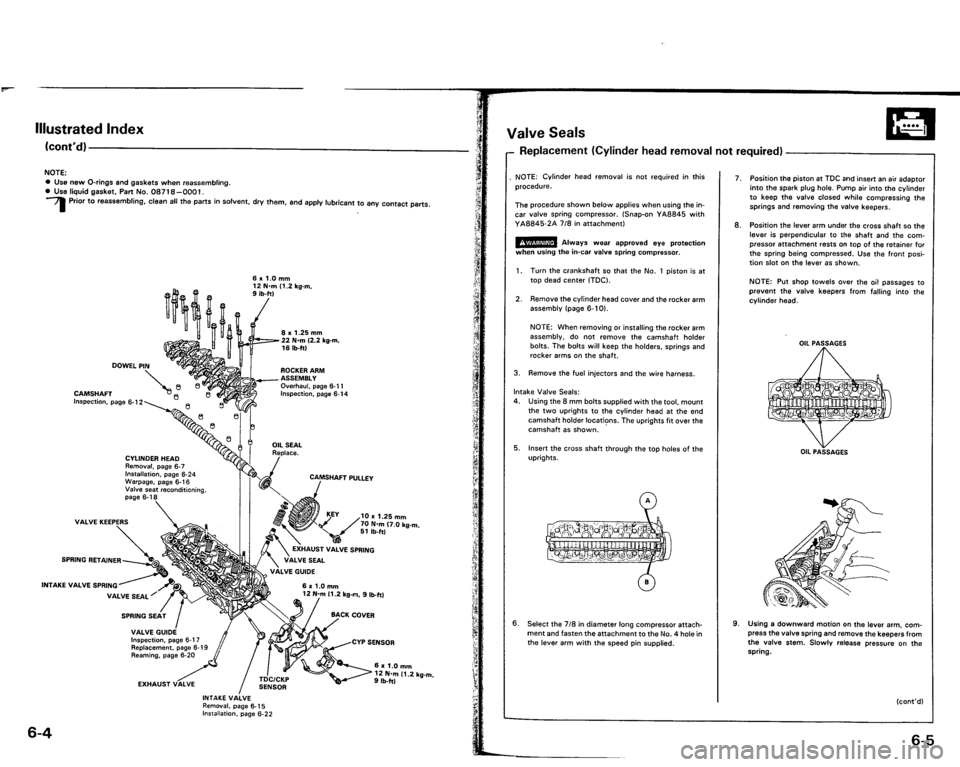 ACURA VIGOR 1993  Service Repair Manual 